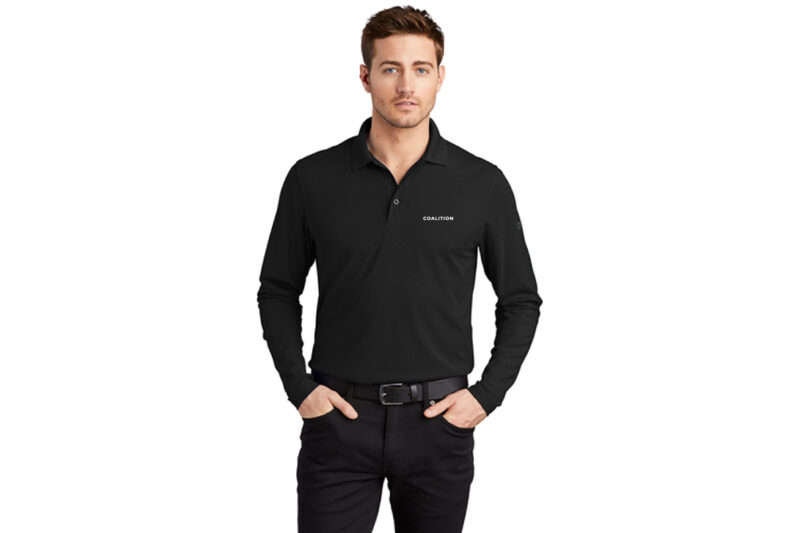 Coalition | Ogio Long Sleeve Mens Polos