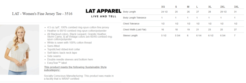 Serhant Orlando | Women's Fine Jersey Tee - Image 5